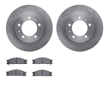 DYNAMIC FRICTION CO 6302-67051, Rotors with 3000 Series Ceramic Brake Pads 6302-67051